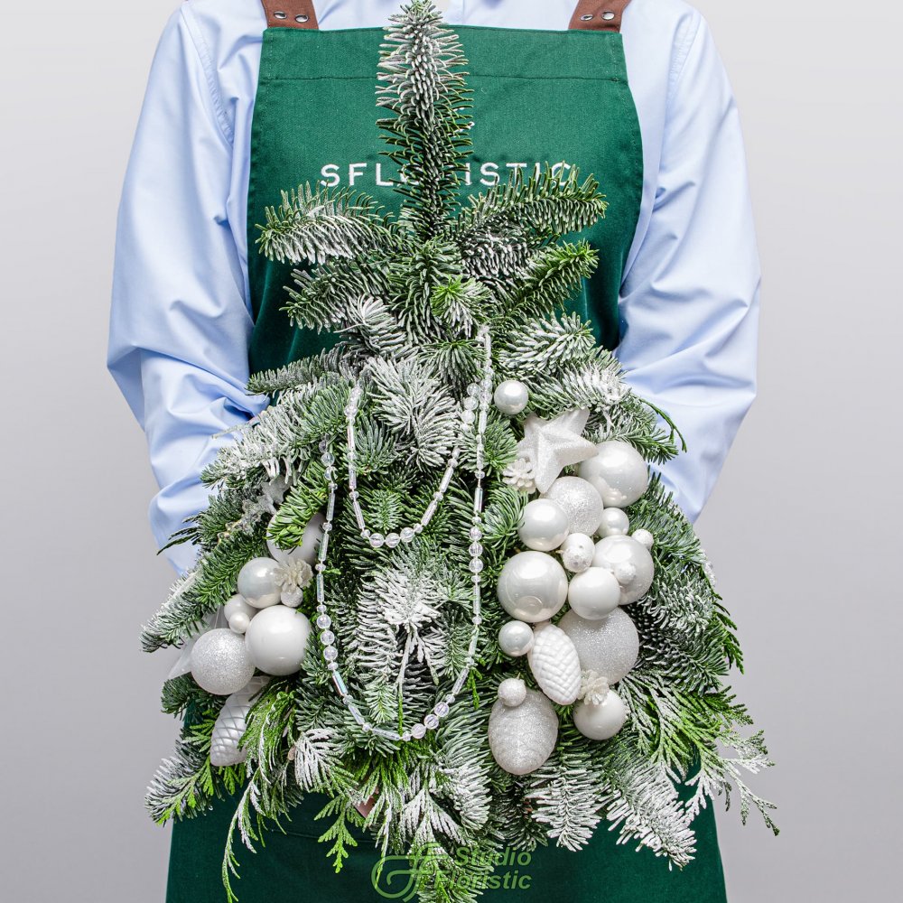 Новогодняя Ель «Белый Иней» Новогодняя Ель «Белый Иней»