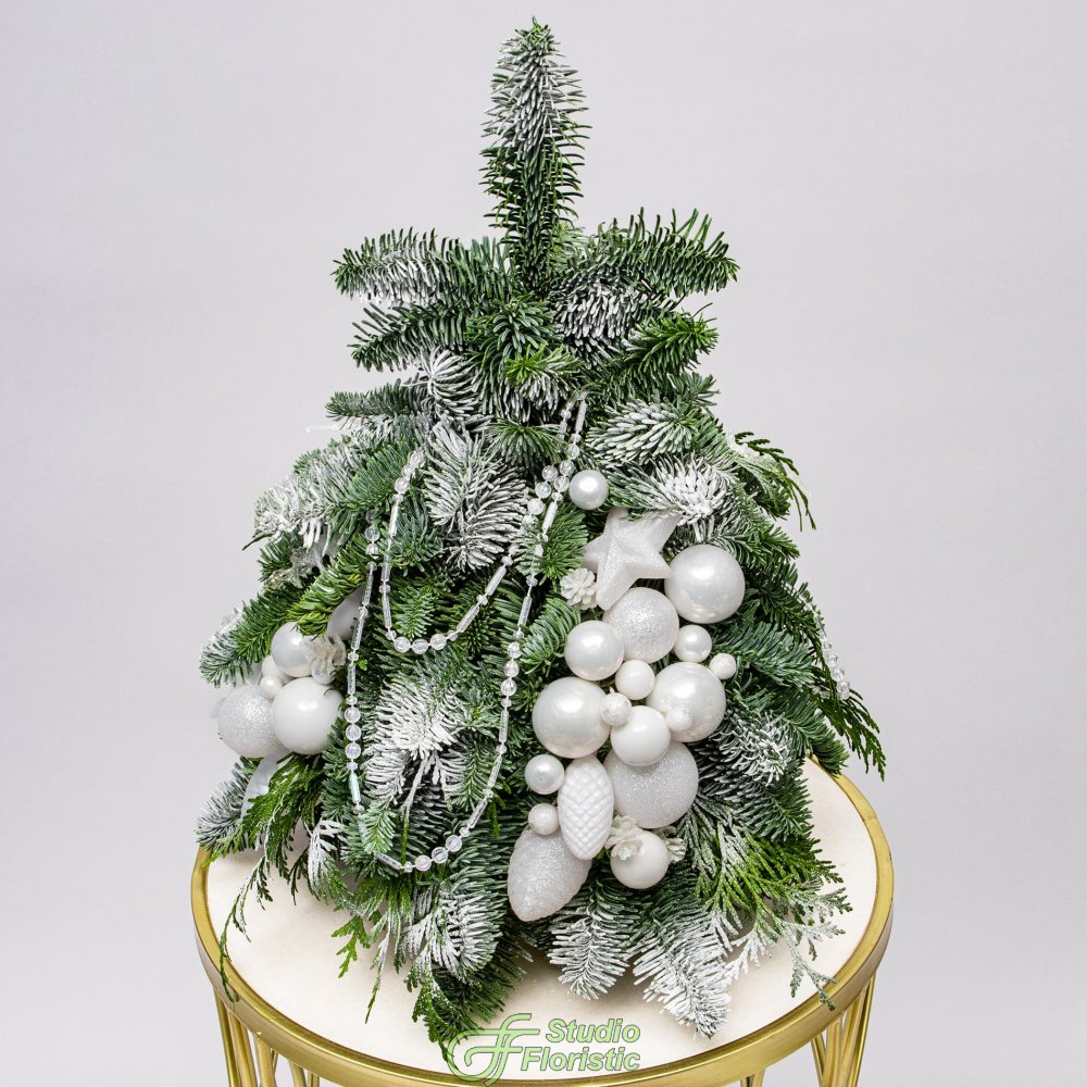 Новогодняя Ель «Белый Иней» Новогодняя Ель «Белый Иней»