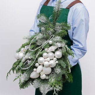 Новогодняя Ель «Белый Иней» Новогодняя Ель «Белый Иней»