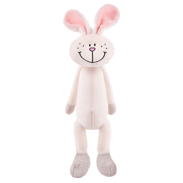 Игрушка мягкая Белый Зайка