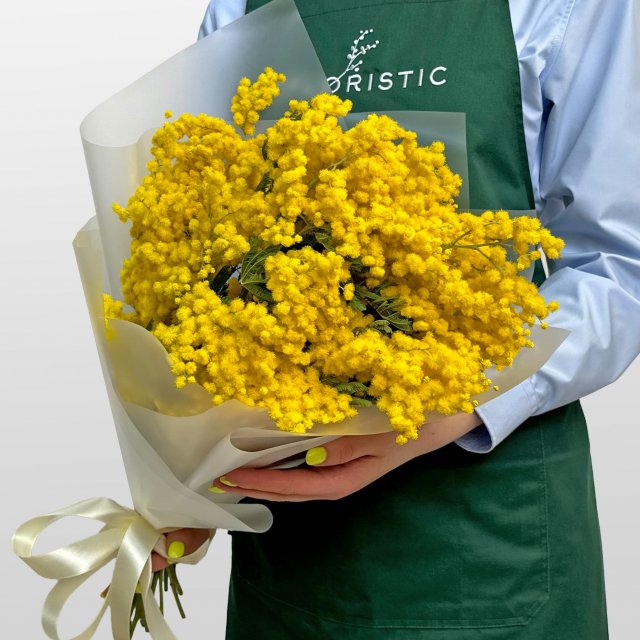 Букет из Мимоз 9 шт «Свидание с весной»