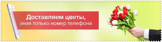 Доставим, зная только номер телефона